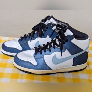 Vintage Women's Nike Dunk High - White/Cloud Anthracite